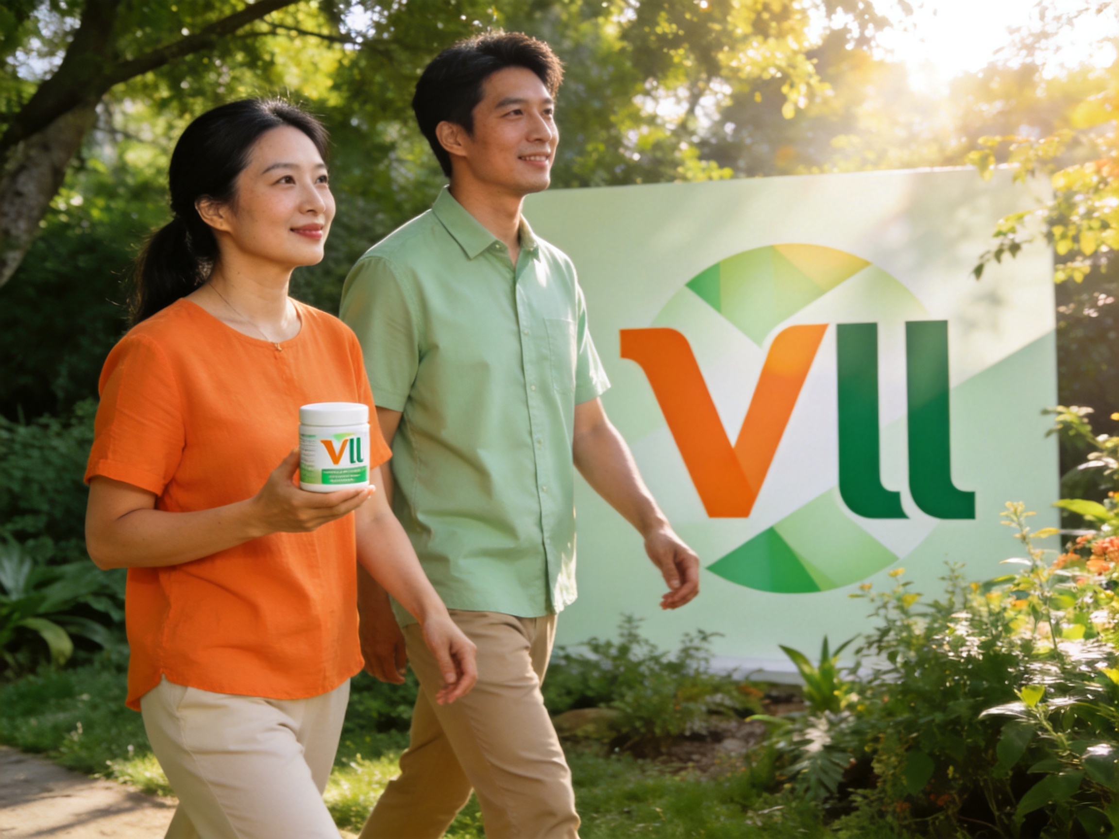彩神Vll品牌视觉展示，呈现品牌标识与核心价值理念